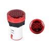 EL-AC Digital Red Voltmeter 12-500V Φ22  Flashlights 